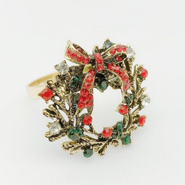 

napkin rings 12pcs el tableware retro christmas buckle ring servilletero