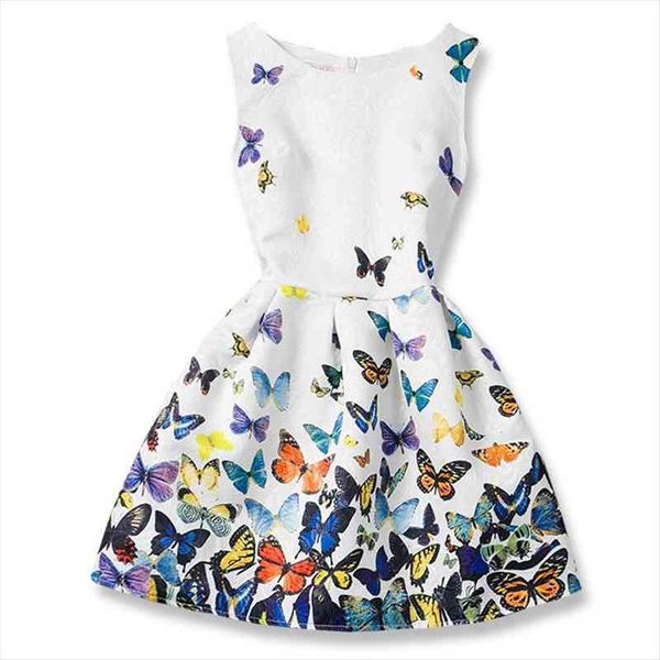 

kids girls butterfly sleeveless girl dresses princess for clothes baby tutu dress fashion clothing vestidos, Red;yellow