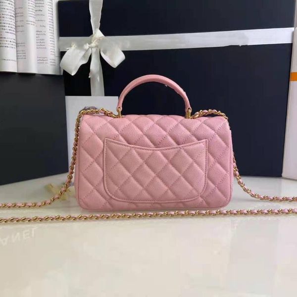 

shoulder bags fashion-style women's bag chain one-shoulder diagonal cross grain embossed calfskin ringer cover lock satchel