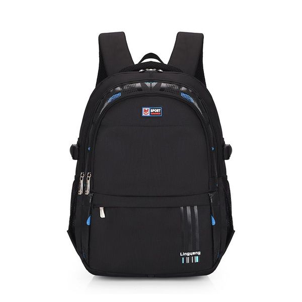 

backpack youth sports men 2021 tide nylon waterproof outdoor hiking back pack casual male daily work backbag student school bag