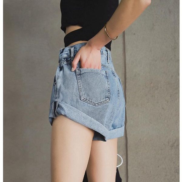 

women's jeans denim shorts beige pants black ladies jean plus size warm women office, Blue