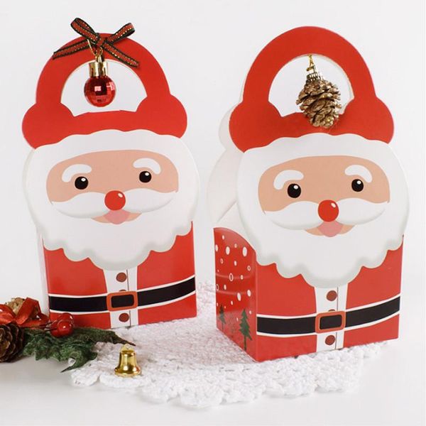 

gift wrap merry christmas eve xmas decorations candy boxes santa claus with handle year kid boy girl favors chocolate packing