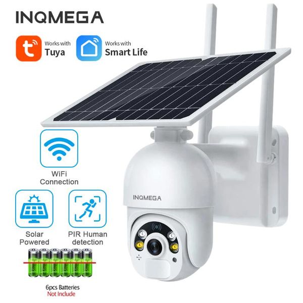 

tuya solar security wifi outdoor camera solaire pir human motion detection ptz surveillance ip cameras