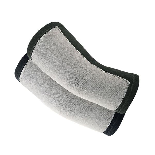 

elbow & knee pads breathable bamboo brace support socks protect bone for men keep warm close health care product(, Black;gray