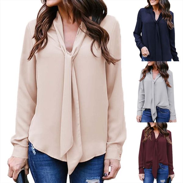 

womens vintage y2k long women sweater sleeved v neck autumn knit pullover style casual plaid knitwear tie chiffon shirt top, White;black