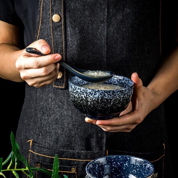 

ceramic bowl noodle set tea kiln baked single cup teacup large master cups bowls