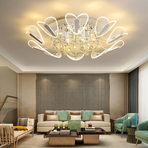 

modern led crystal chandelier lights for living room acrylic chandeliers