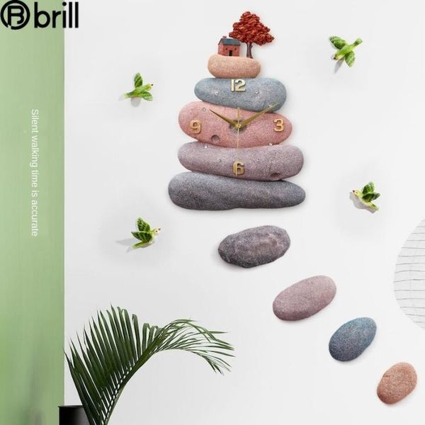 

creative modern luxury nordic clock wall watch silent 3d large living room cute special design table clocks home decor