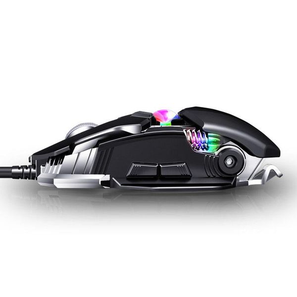 

gaming mouse ergonomic wired 8-key led 3500 dpi optical programmable usb computer macro wit mice