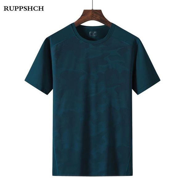 

summer men sports t-shirt ice silk quick-drying camouflage middle-aged and elderly men's t-shirts, White;black