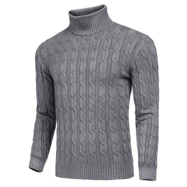 

men's sweaters thick warm knitted sweater men turtleneck brand mens clothes winter solid bottoming shir slim fit pullover knitwear, White;black