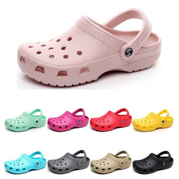 

297 hotsale fashion Sandals Slip On Casual Beach Waterproof Shoes men Classic Nursing Clogs Hospital Women Slippers Work Medical, 2 36-41
