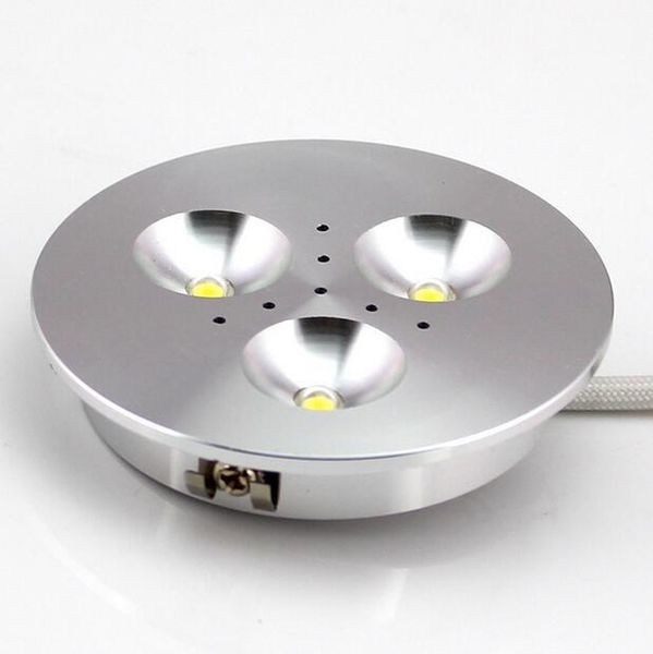 

bulbs 3pack led kitchen under cabinet lighting 280lm bright puck lights counter for home/office