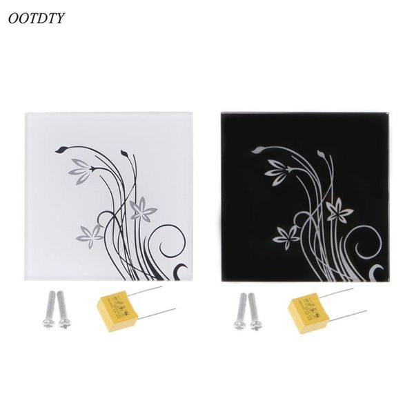 

smart home control ootdty wall light touch switch automation multi function glass panel 86type