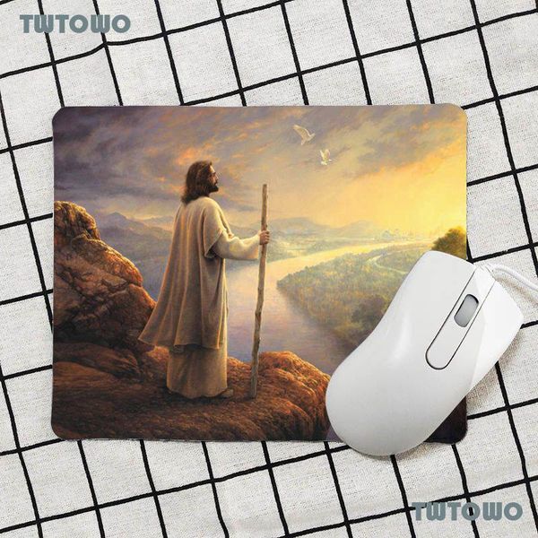 

mouse pads & wrist rests jesus christ art god bless you customized mousepads computer lapanime mat selling wholesale gaming pad