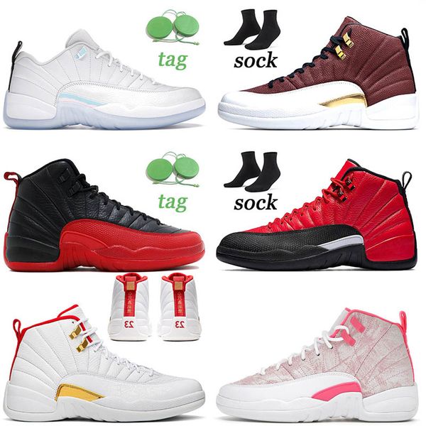 

wholesale mens 12 basketball shoes jumpman 12s flu game playoffs winterized wntr michigan fiba low se bowl womens sneakers sports trainers s