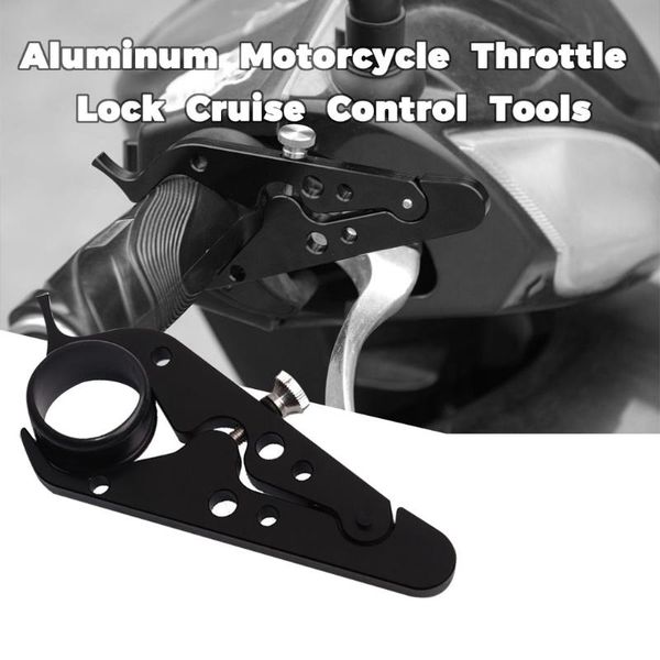 

handlebars universal motorcycle cruise control throttle lock assist retainer relieve stress durable grip black