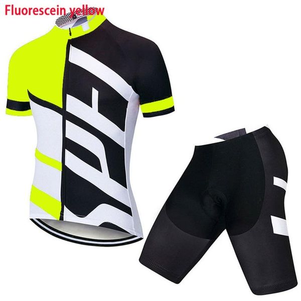 

racing sets cycling jersey set 2021 summer bicycle clothing maillot ropa ciclismo mtb bike clothes sports wear bib gel shorts, Black;blue