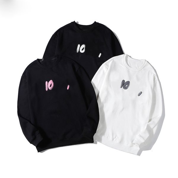 

fashion mens hoodies sweater wool autumn spring sweatshirts men cardigan button loose casual hoodie thick heart embroidery pullover asian si, Black