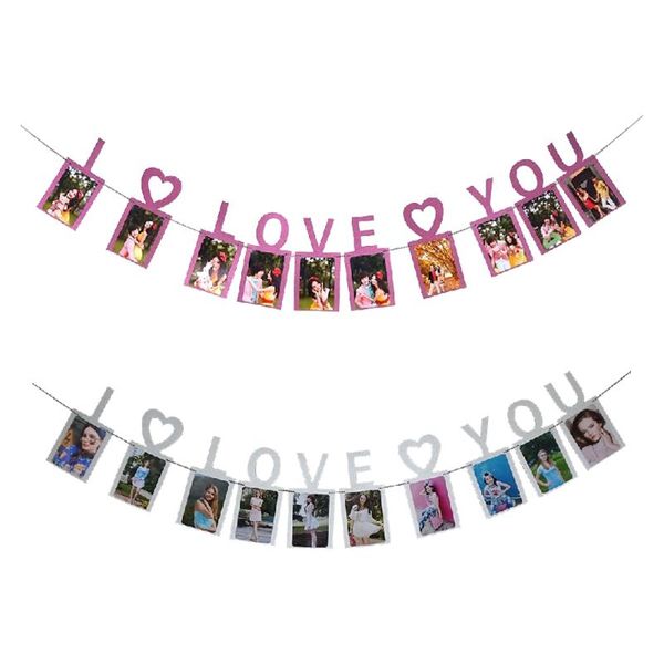 

you po banner home decor room decoration supplies for valentines day wedding deco mariage party