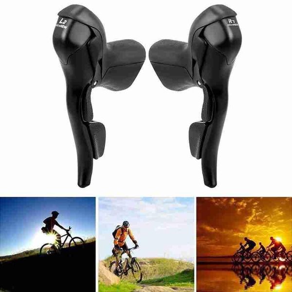 

bike derailleurs brake speed integrated road bicycle transmission 2*7 2*8 2*9 2*10 2*11 dual control shift lever