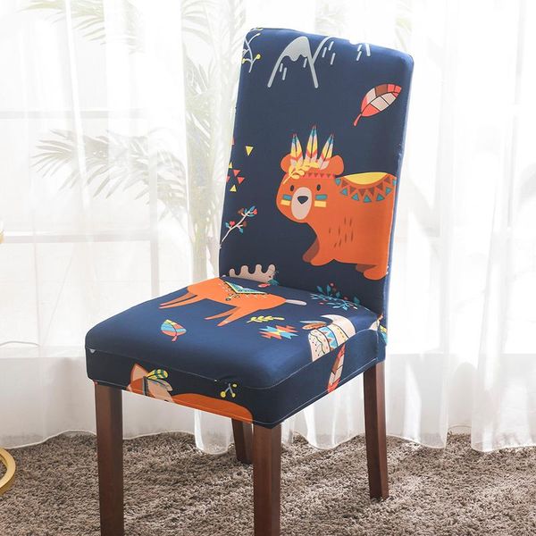 

spandex elastic printed dining chair slipcover,modern removable anti-dirty kitchen seat case,stretch cover for banquet covers