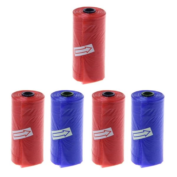 

stroller parts & accessories 5 roll portable baby diaper waste bag strollers disposable garbage bags