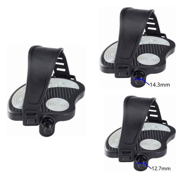 

bike pedals exercise with straps for spin and indoor stationary
