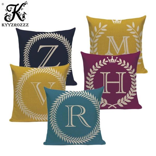 

letters cushion cover, material linen pillow, size 45x45cm, can be customized, suitable for home living room sofa decoration cushion/decorat