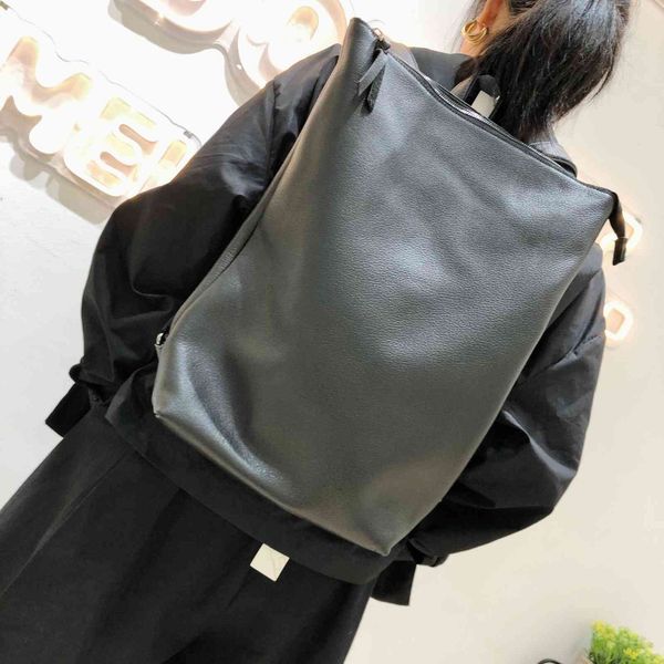 

leather handmade leather backpack and simple women's style