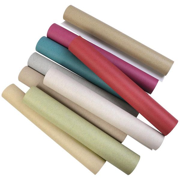 

wallpapers modern minimalist solid color plain japanese linen wallpaper nordic style bedroom living room non-woven mo landi