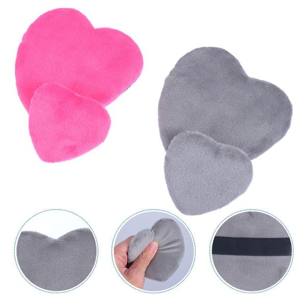 

sponges, applicators & cotton 4pcs heart shape powder puff face makeup tool