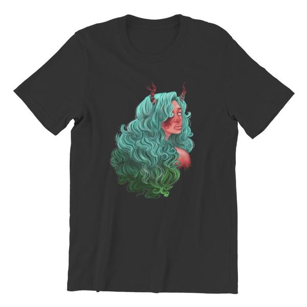 

men's t-shirts fairy of the dead forest clothes tees kawaii t-shirt 136153, White;black