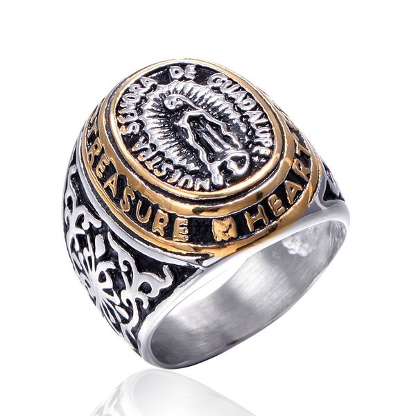 

delicate ring xinjingda titanium steel men's stainless, Silver