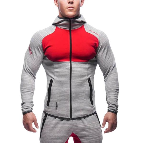 

men's hoodies & sweatshirts 2021 autumn casual camouflage men' s sweatshirt tracksuits bodybuilding fitness clothes male jackets s, Black