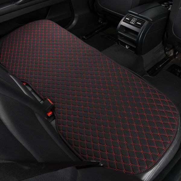 

car seat covers flax cover comfortable rear bench back passenger cushion non-slip breathable protector mat pad four season