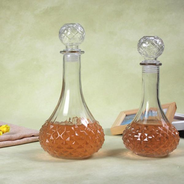 

wine glasses 1 pcs 500ml/850ml whiskey bottle clear decanter gla-132