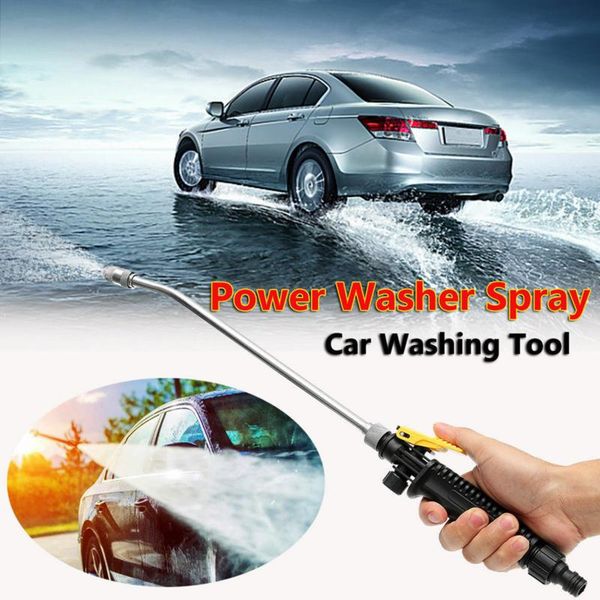 

water gun & snow foam lance long rod stainless steel nozzle high pressure car washer quick connect spray cleaning