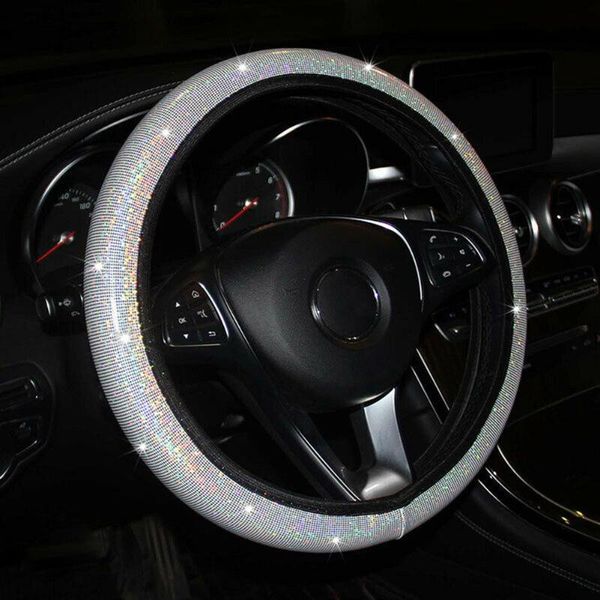 

steering wheel covers universal car cover anti-slip auto breathable pu leather