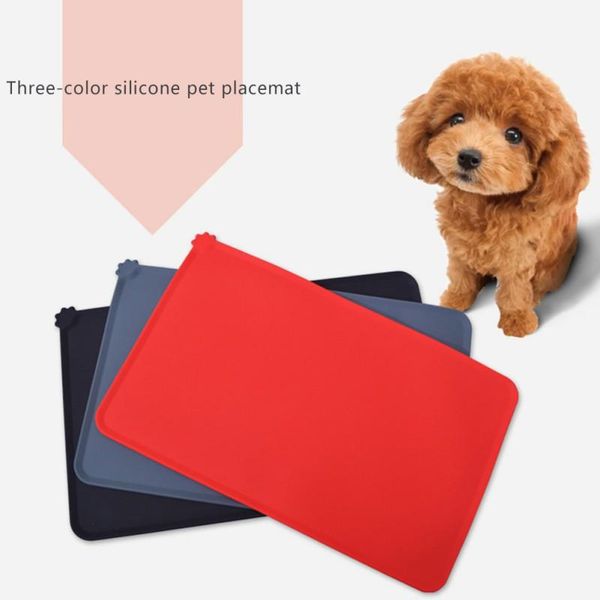

kennels & pens pet cat dog eat waterproof anti-overflow anti-slip silicone claw pad