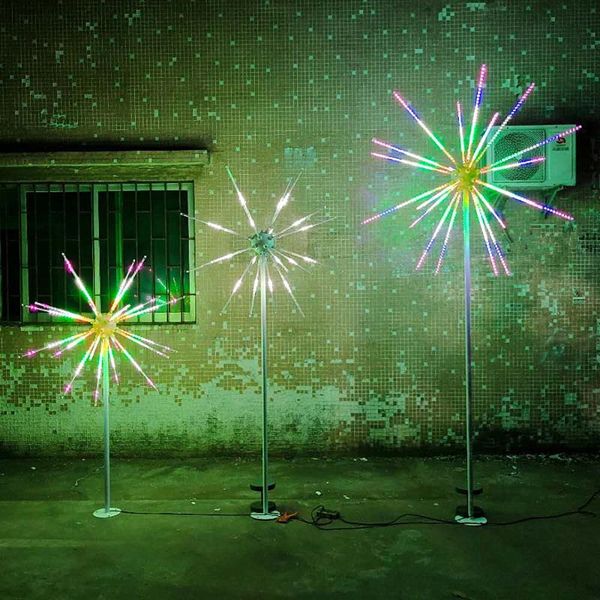 

christmas decorations led firework light tree 20pcs branch 1.5-3m height waterproof ip65 outdoor use rgb control