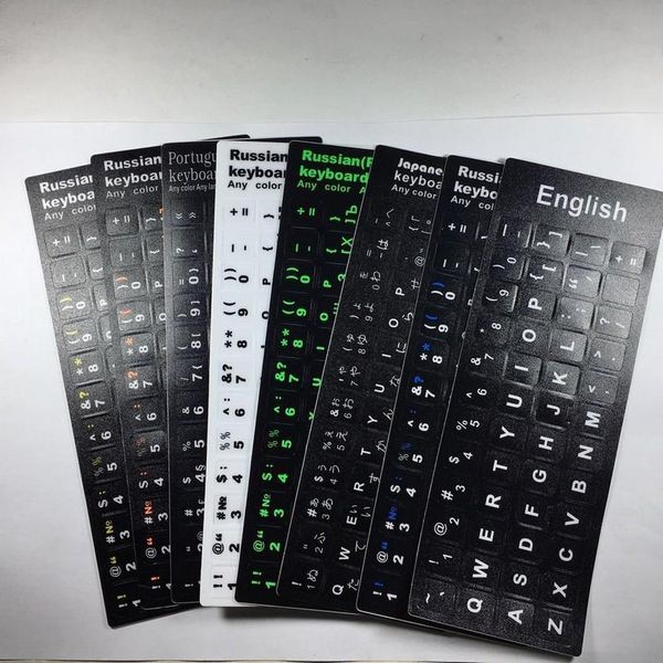 

keyboard covers stickers for lappc 10" to 17" computer standard letter layout film