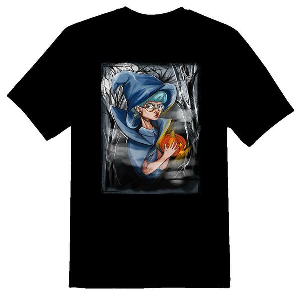 

black or white tee pumpkins queen girl, White;black