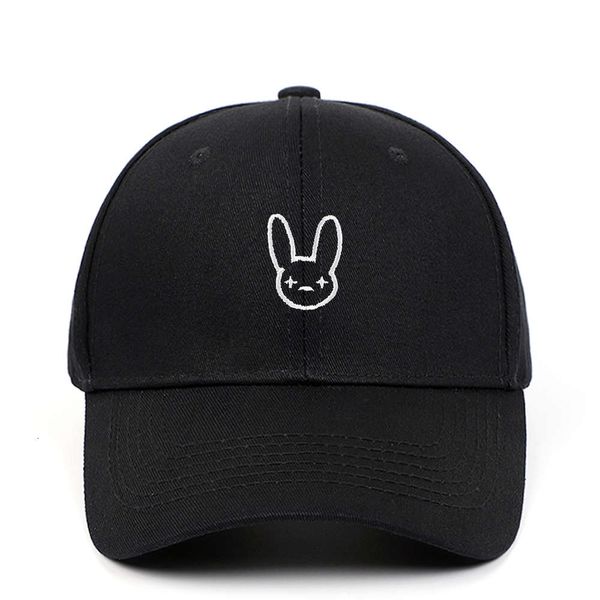 

bad rabbit embroidered baseball cap embroidered in six colors, Blue;gray