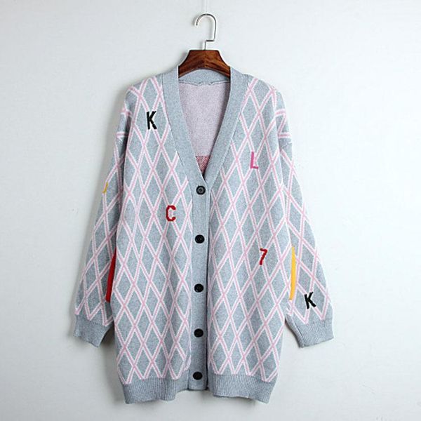 

women's sweaters women long cardigan sweater 2021 winter v-neck single breasted full sleeve thick cardigans ladies knit coat jacket, White;black