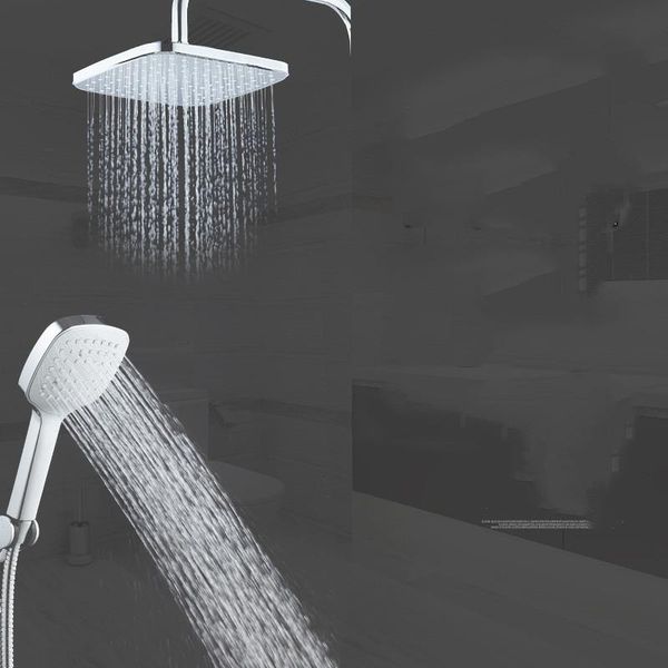 

electroplating abs automatic descaling shower set bathroom sets