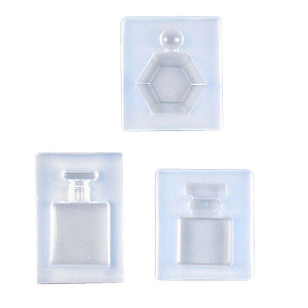 

craft tools perfume bottle pendant keychain mold resin casing jewelry making
