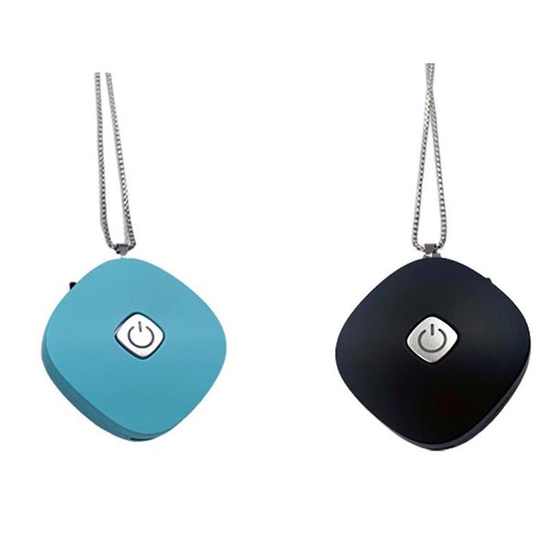 

2pack personal air purifier necklace wearable,mini portable freshner ionizer negative ion generator low noise purifiers