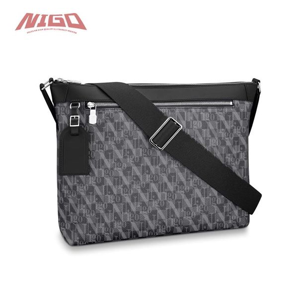 

men's polos nigo  shoulder bag bags #nigo258, White;black