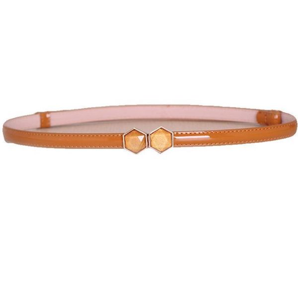 

european and american fashion small belt, women's diamond pair buckle belt, Black;brown